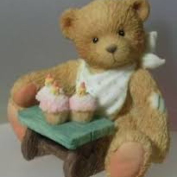 3 Cherished Teddies - vintage - Picture 3 of 6